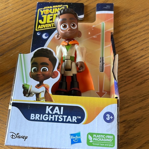 3 Star Wars Young Jedi Adventures Nubs LYS Kai Brightstar Action Figure Toys NWT - Picture 3 of 4